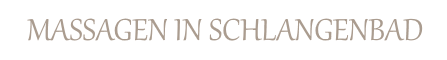 Massagen in Schangenbad - Sabine Fröhlich